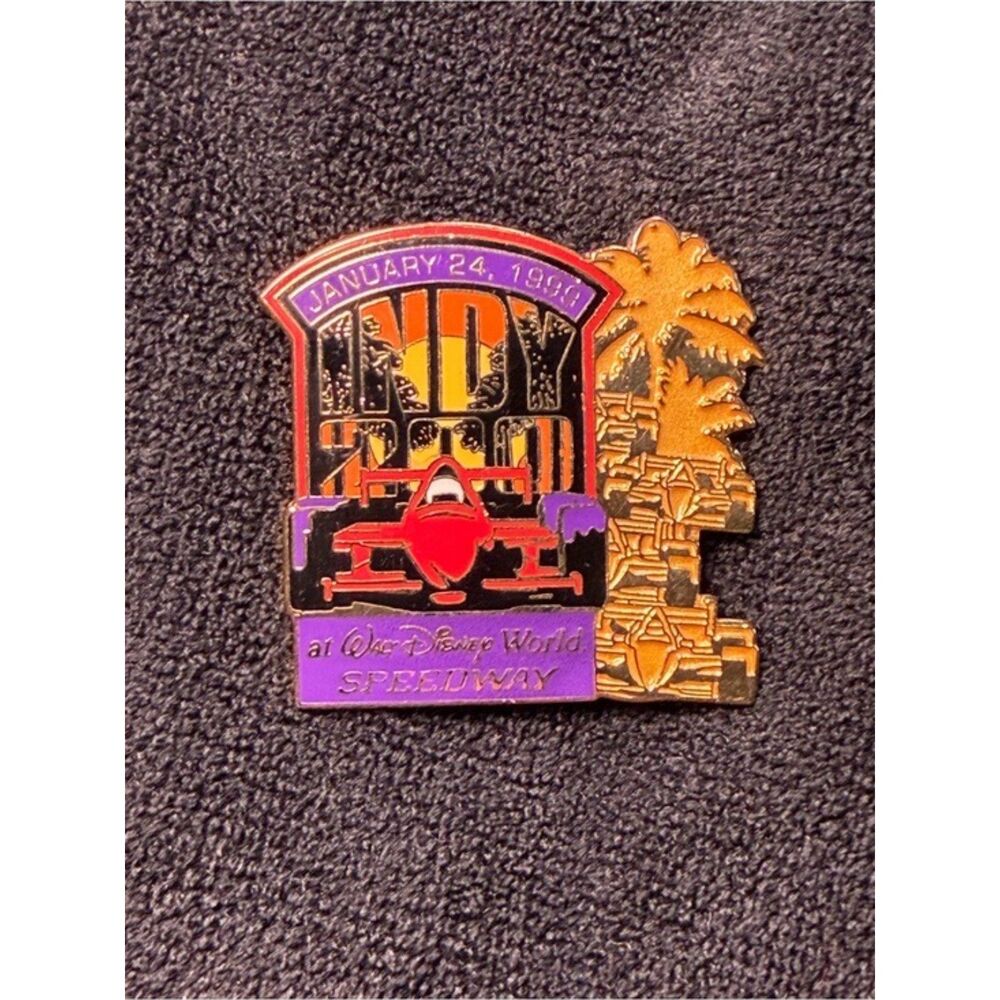 Vintage 1997 Indy 200 Walt Disney World Speedway Racing Enamel Lapel Pin